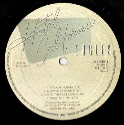 Eagles - Hotel California (LP Tweedehands)