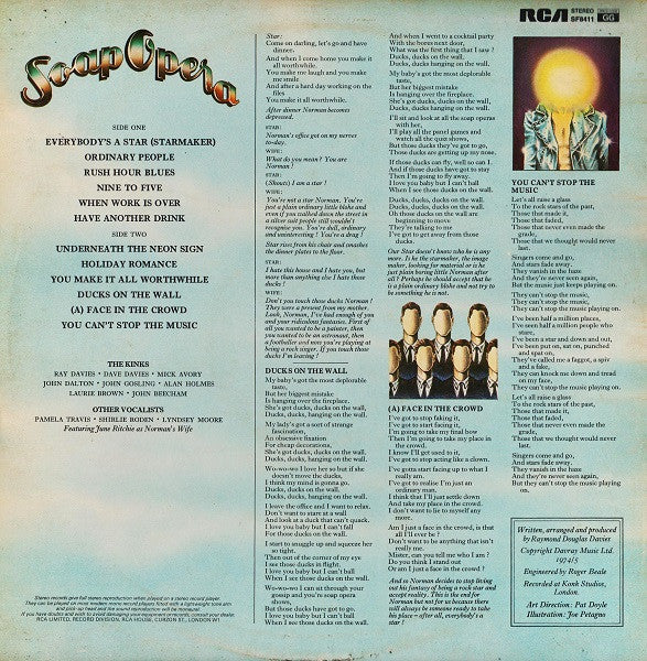 Kinks, The - Soap Opera (LP Tweedehands)