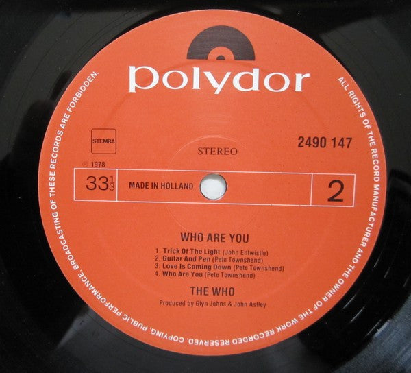 Who, The - Who Are You (LP Tweedehands)