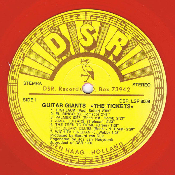Tickets (3), The - Guitar Giants (LP Tweedehands) - Discords.nl
