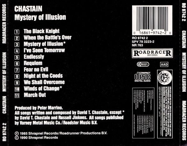 Chastain - Mystery Of Illusion (CD Tweedehands)