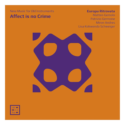 Europa Ritrovata - Affect is no crime (CD)