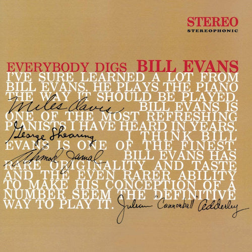 Bill Evans - Everybody digs bill evans (LP) - Discords.nl