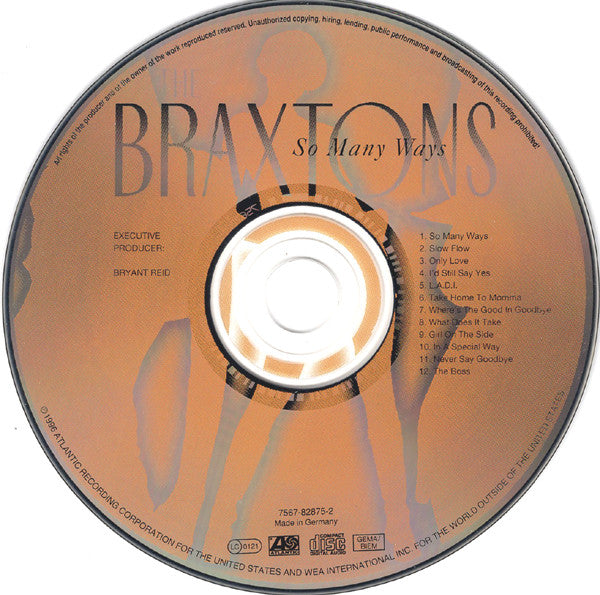 Braxtons, The - So Many Ways (CD)