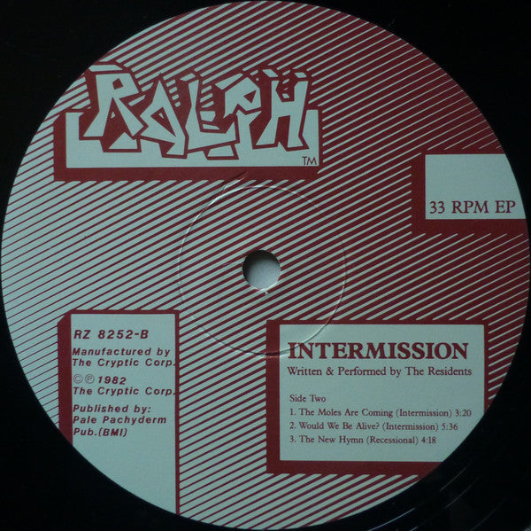 Residents, The - Intermission (LP Tweedehands)