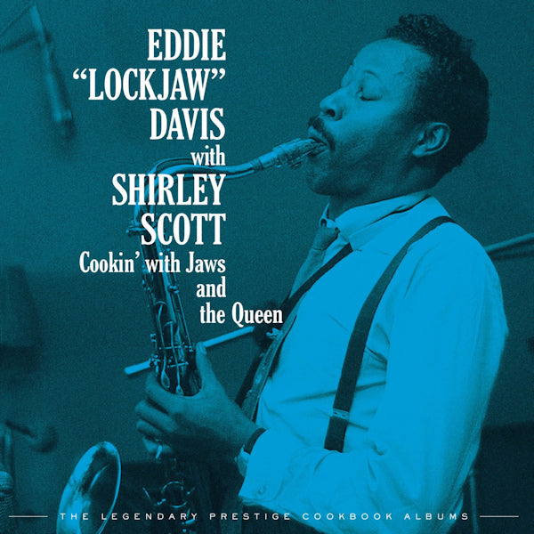 Eddie Lockjaw Davis With Shirley Scott - Cookin' with jaws and the queen (LP) - Discords.nl