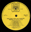 Otis Redding And Little Joe Curtis - Here Comes Some Soul From Otis Redding And Little Joe Curtis (LP Tweedehands)