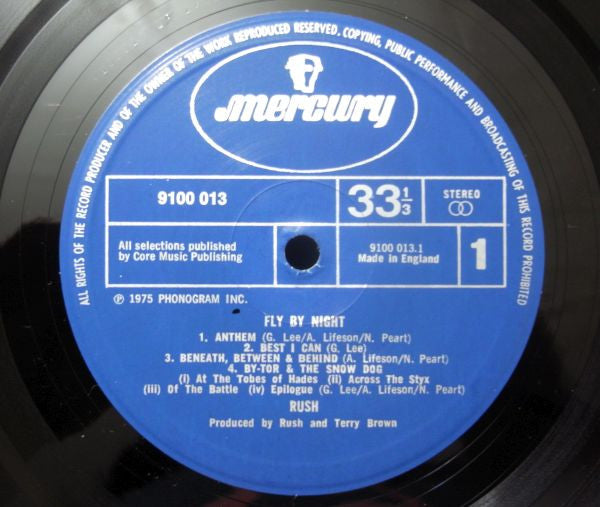 Rush - Fly By Night (LP Tweedehands)