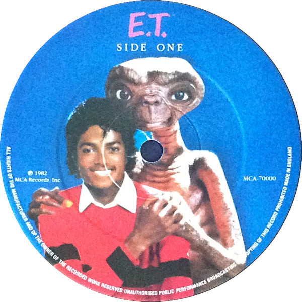 Michael Jackson / John Williams (4) - E.T. The Extra-Terrestrial (LP Tweedehands)