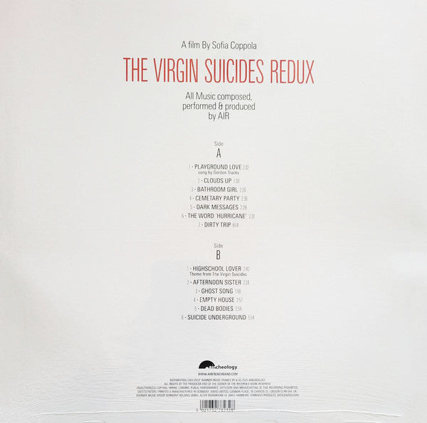 AIR - The Virgin Suicides Redux (LP)