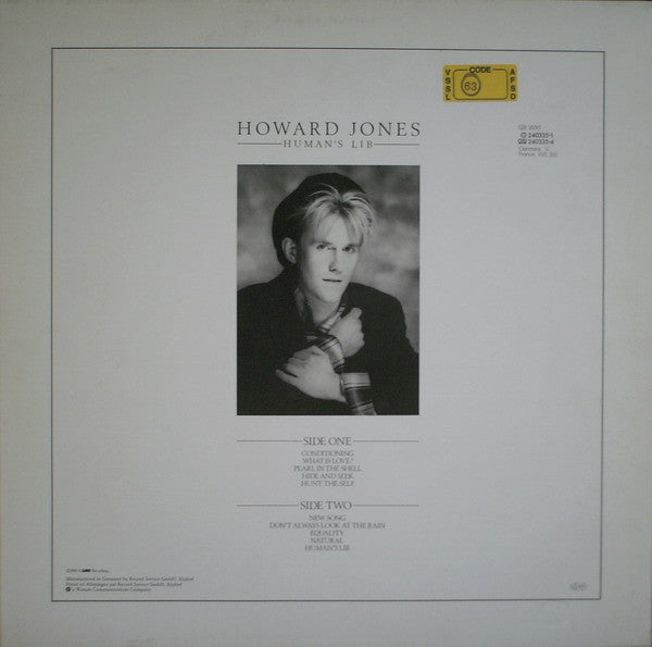 Howard Jones - Human's Lib (LP Tweedehands)