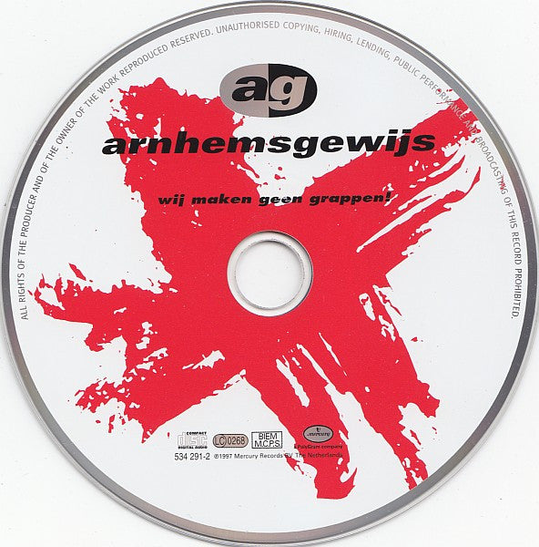 Arnhemsgewijs - Wij Maken Geen Grappen! (CD Tweedehands)