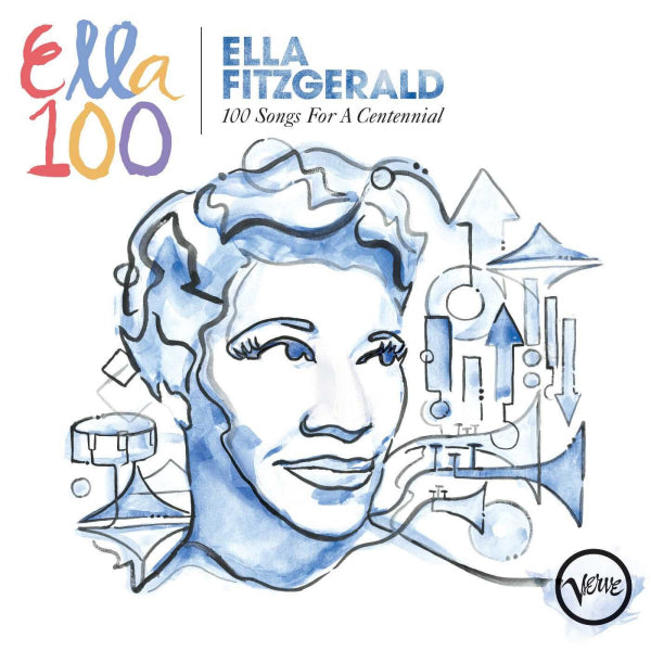 Ella Fitzgerald - 100 songs for a centennial (CD) - Discords.nl