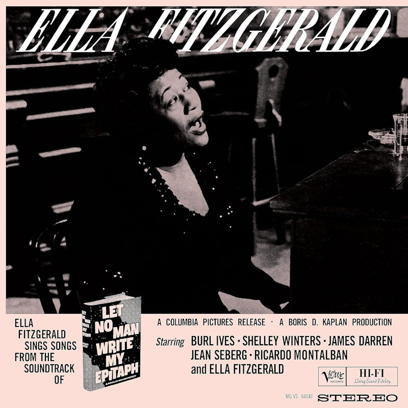 Ella Fitzgerald - Let no man write my epitaph (LP) - Discords.nl