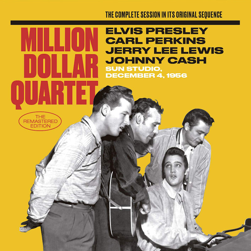 Elvis Presley / Carl Perkins / Jerry Lee Lewis / Johnny Cash - Million dollar quartet (LP) - Discords.nl