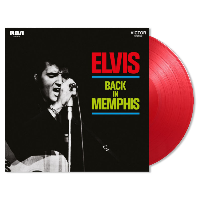 Elvis Presley - Elvis back in memphis -translucent red vinyl- (LP) - Discords.nl