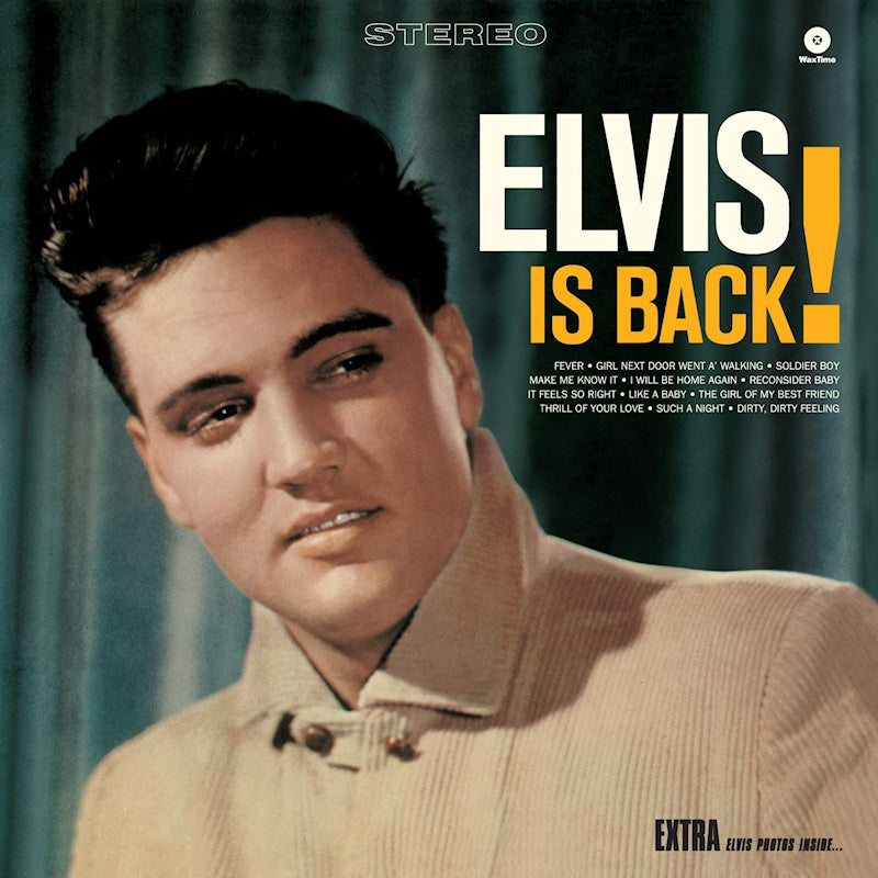 Elvis Presley - Elvis is back! (LP) - Discords.nl