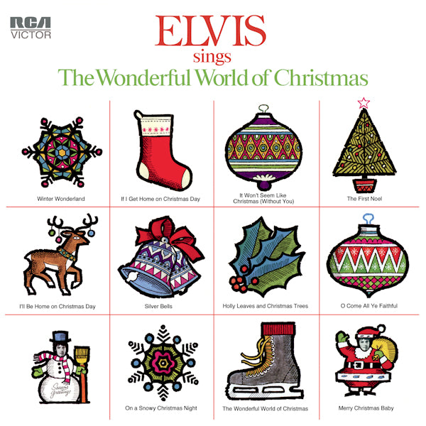 Elvis Presley - Elvis sings the wonderful world of christmas (LP) - Discords.nl