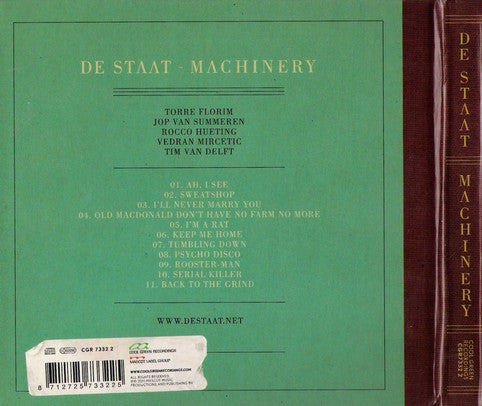 De Staat - Machinery (CD Tweedehands)