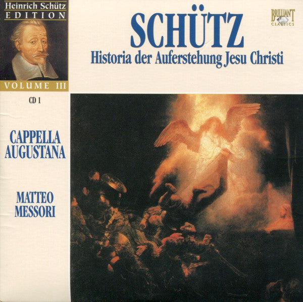 Heinrich Schütz, Cappella Augustana, Matteo Messori - Passions - Resurrection History And Dialogues (CD Tweedehands)