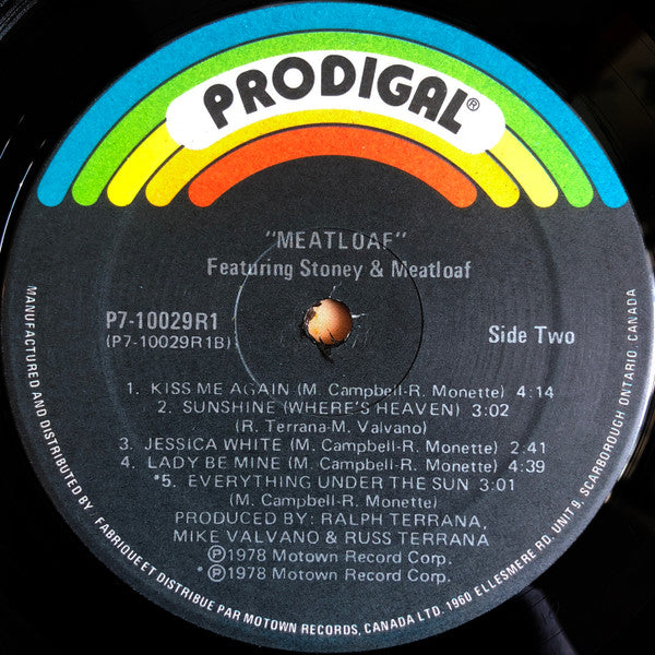 Meat Loaf - Featuring Stoney & Meatloaf (LP Tweedehands) - Discords.nl