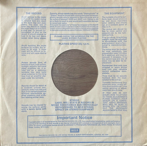 De Danann - Selected Jigs Reels & Songs (LP Tweedehands)