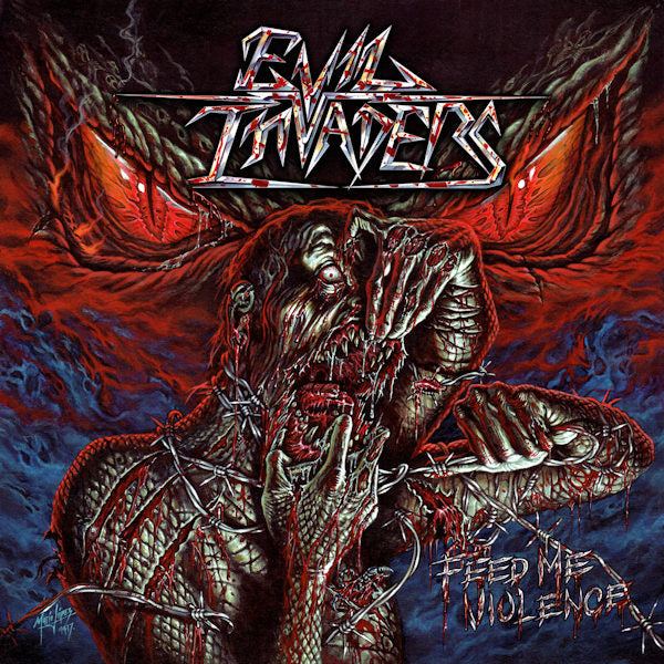 Evil Invaders - Feed me violence (CD) - Discords.nl