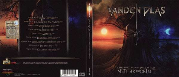 Vanden Plas - Chronicles Of The Immortals (Netherworld II) (CD Tweedehands)