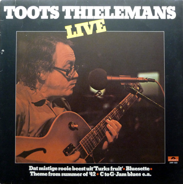 Toots Thielemans - Live (LP Tweedehands)