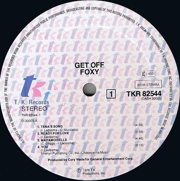 Foxy - Get Off (LP Tweedehands)