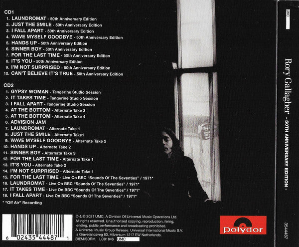 Rory Gallagher - Rory Gallagher - 50th Anniversary Edition - (CD) - Discords.nl
