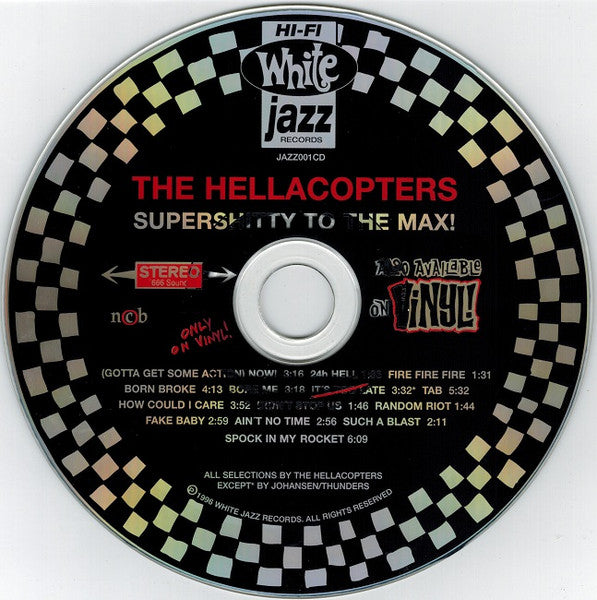 Hellacopters, The - Supershitty To The Max! (CD Tweedehands)