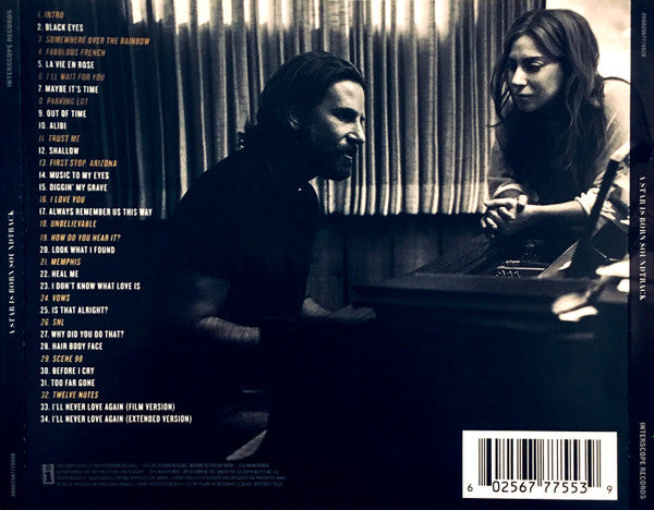 Lady Gaga, Bradley Cooper - A Star Is Born Soundtrack (CD Tweedehands) - Discords.nl