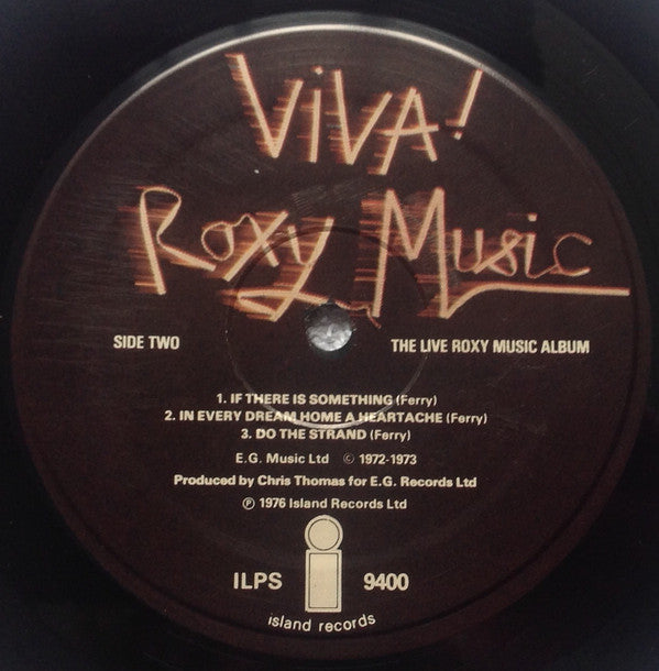 Roxy Music - Viva! Roxy Music (The Live Roxy Music Album) (LP Tweedehands)