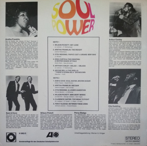 Various - Soul Power (The Greatest Soul-Session) (LP Tweedehands)