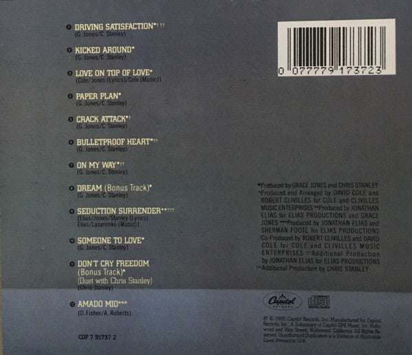 Grace Jones - Bulletproof Heart (CD Tweedehands)