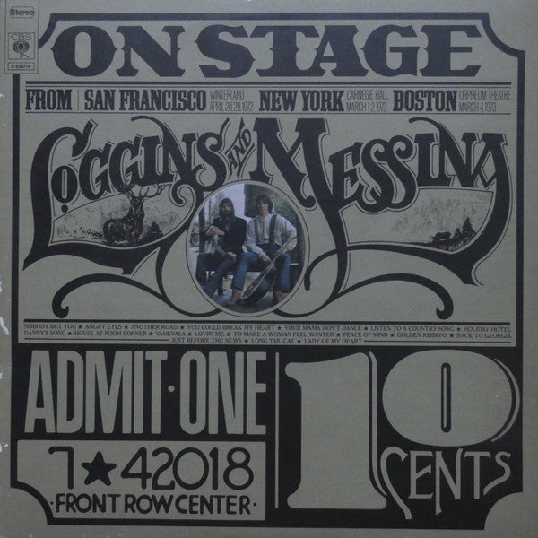 Loggins And Messina - On Stage (LP Tweedehands)