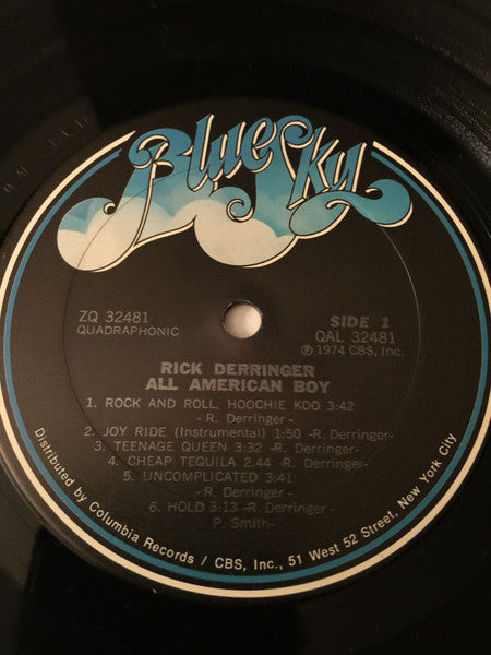 Rick Derringer - All American Boy (LP Tweedehands)