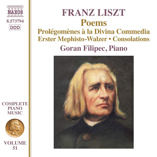 Goran Filipec - Complete piano music- vol. 51 - poems (CD) - Discords.nl
