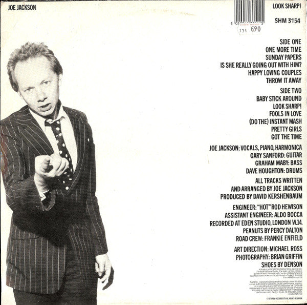Joe Jackson - Look Sharp! (LP Tweedehands) - Discords.nl