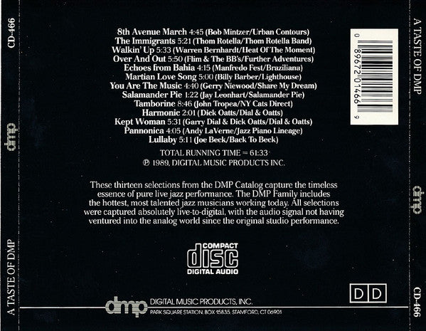 Various - A Taste Of DMP (CD Tweedehands)