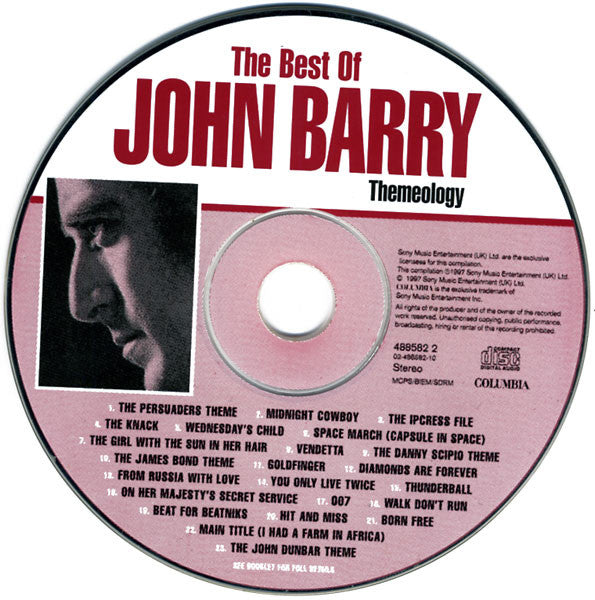 John Barry - The Best Of John Barry - Themeology (CD)