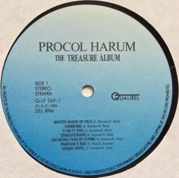 Procol Harum - The Treasure Album. Greatest Hits (LP Tweedehands)