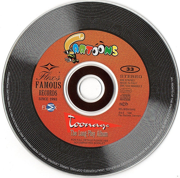 Cartoons - Toonage (CD Tweedehands)