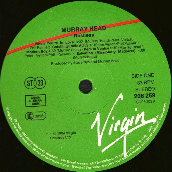 Murray Head - Restless (LP Tweedehands)