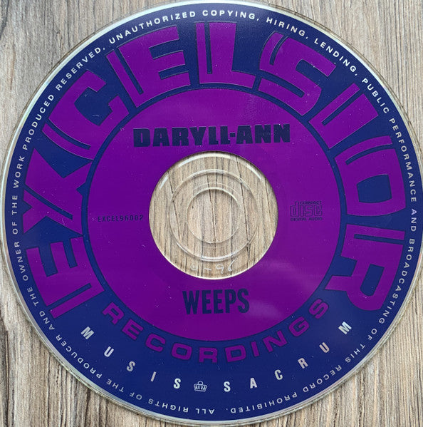 Daryll-Ann - Daryll-Ann Weeps (CD Tweedehands)
