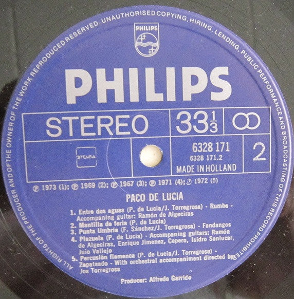 Paco de Lucía - Paco de Lucia (LP Tweedehands) - Discords.nl