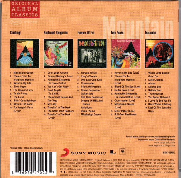 Mountain - Original Album Classics (CD Tweedehands)