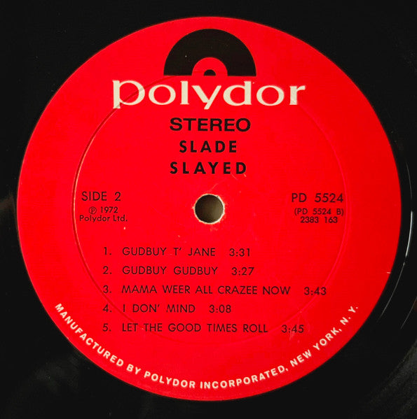 Slade - Slayed? (LP Tweedehands)