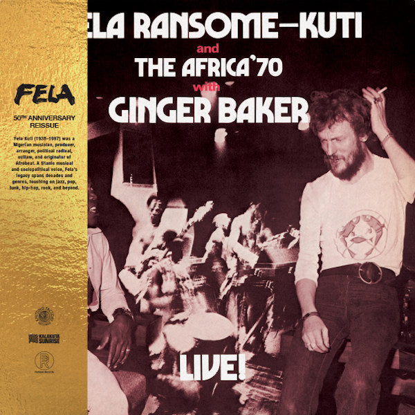 Fela Ransome-Kuti and The Africa'70 with Ginger Baker - Live! -50th anniversary- (LP) - Discords.nl
